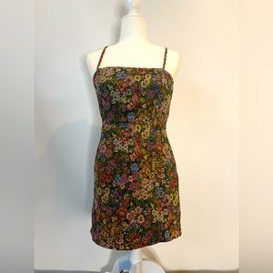 Urban Outfitters Victoria Jacquard Mini Dress